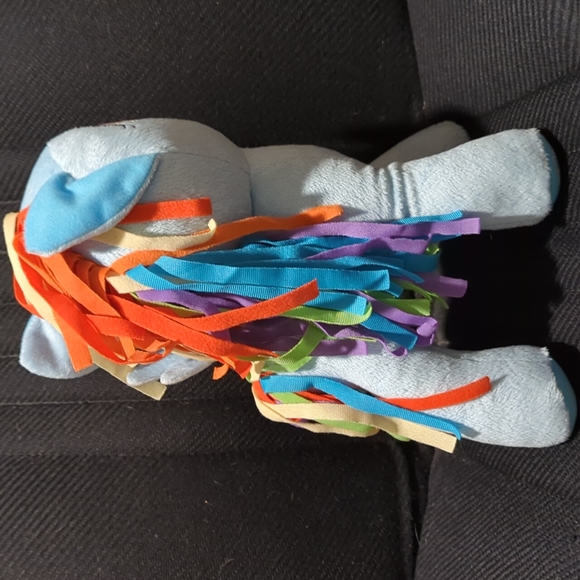 My Little Pony Rainbow Dash 12" Stuffed Plush Pegasus Blue Hasbro Lovey … - Picture 5 of 8